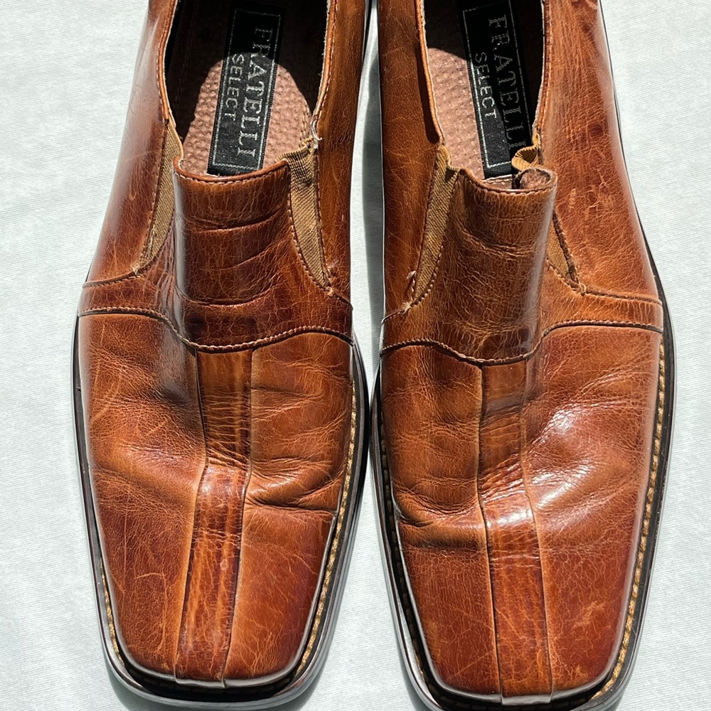 Men's Brown Leather Shoes